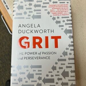 Grit by Angela Duckworth Hardcover